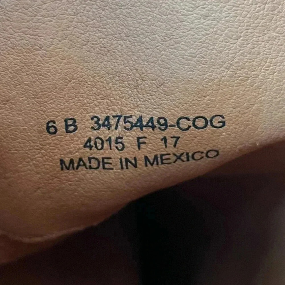 Frye Melissa Button Riding Tall Boots Cognac Brown Size 6 Classic Leather - Picture 6 of 8